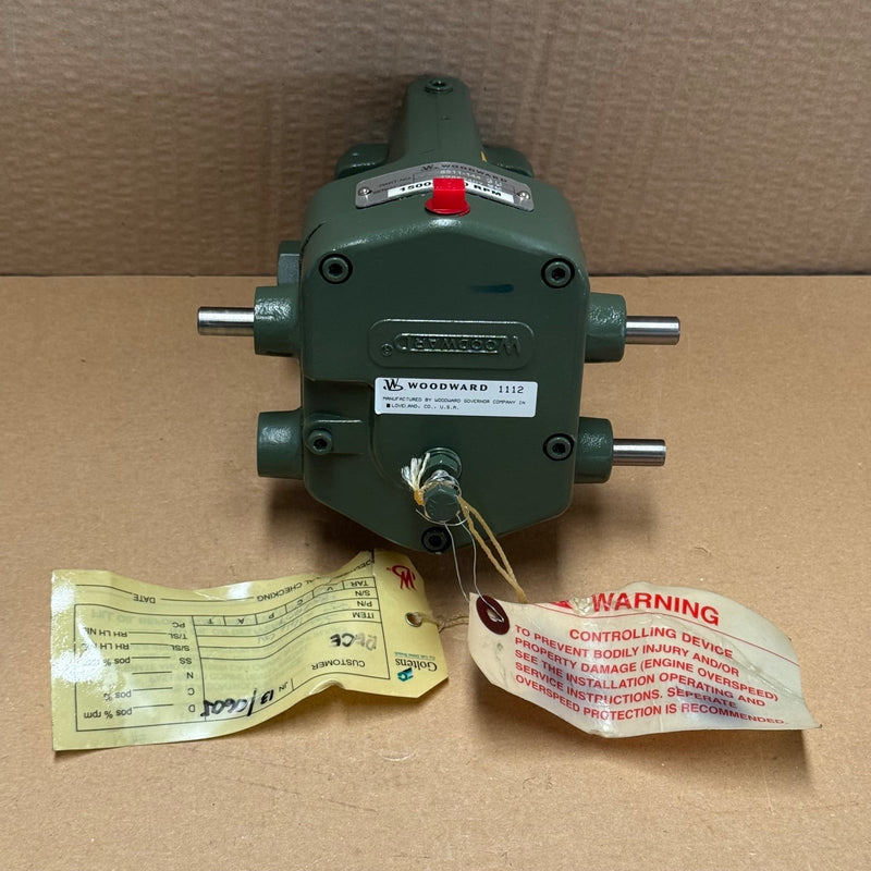 Woodward – 8511-144 (8511-144 GU) – Hydraulic Speed Control Motor Actuator