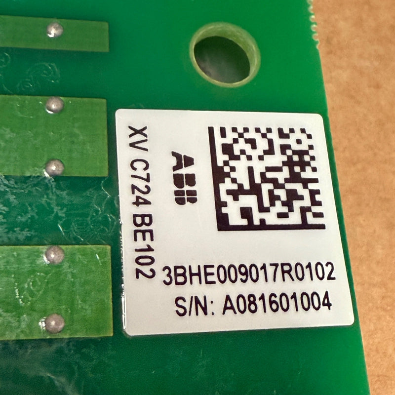 ABB – 3BHE009017R0102 – XVC724BE102 VLSCD Board