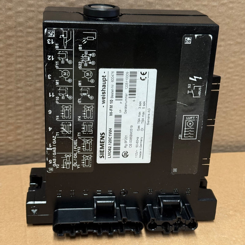 Siemens – LMO82.120C1WH – Burner Control Unit (Feuerungsmanager W-FM10)