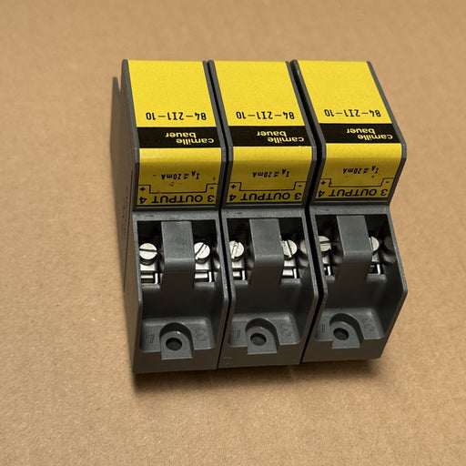 CAMILLE BAUER – 84-2I1-10 – SINGAL ISOLATOR | 3X LOT