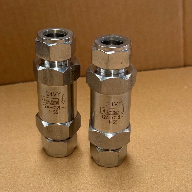 Parker Hannifin – 12A-C12L-1-SS – C Series Instrumentation Poppet Check Valve