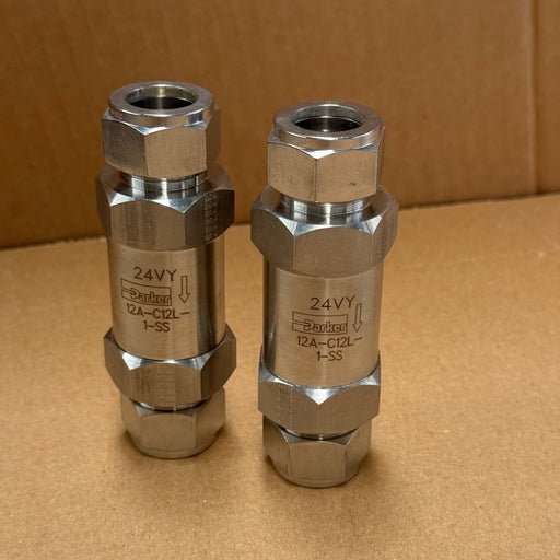 Parker Hannifin – 12A-C12L-1-SS – C Series Instrumentation Poppet Check Valve