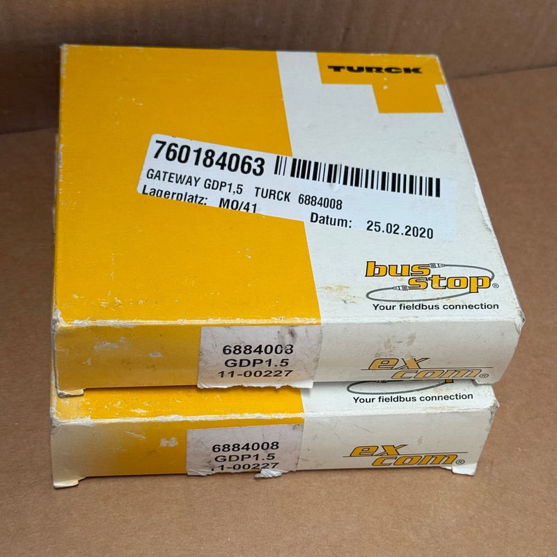Turck – GDP1.5 (6884008) – Excom I/O System PROFIBUS-DP Gateway Interface Module
