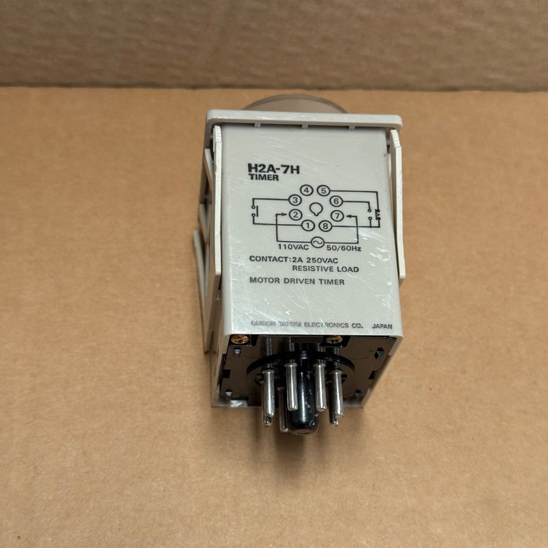Omron – H2A-7H – Motor-Driven Timer / Analog Time Delay Relay 220V AC, 50/60 Hz