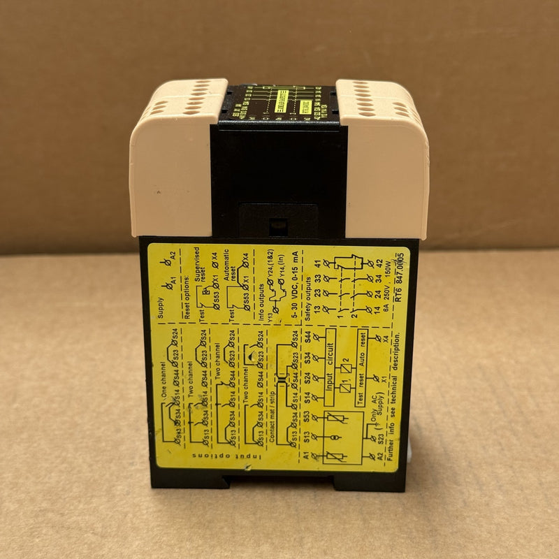 Jokab Safety – RT6 847-0005 – Safety Relay 24V DC