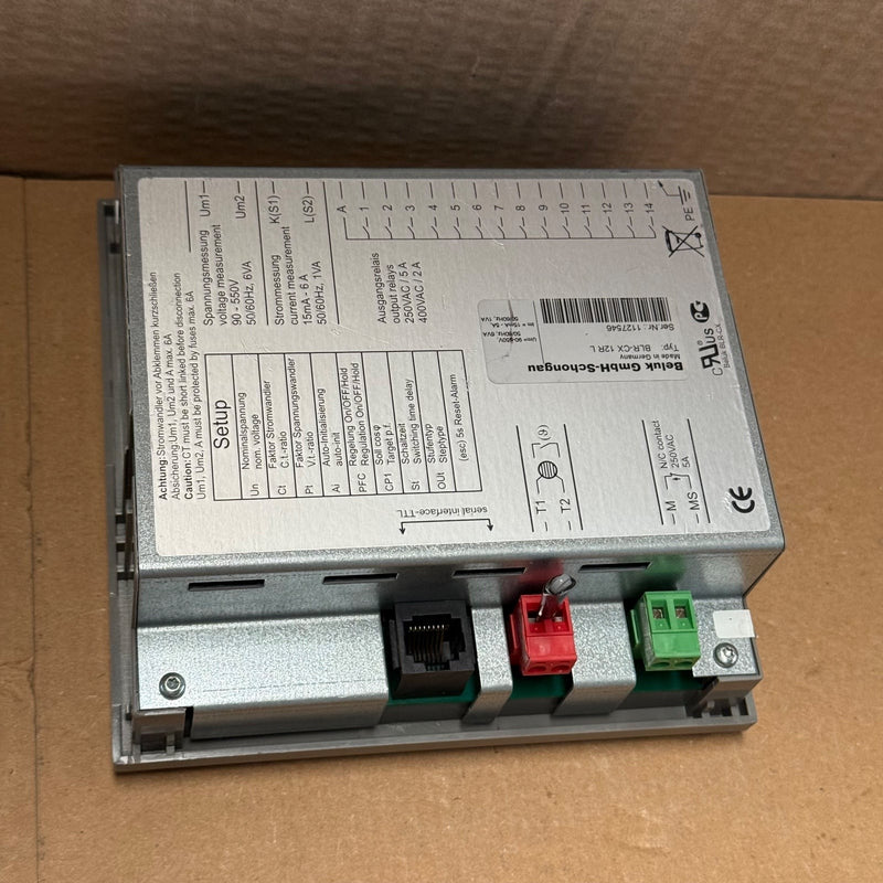 Beluk – BLR-CX 12R L (BLR-CX12R) – 12-Step Reactive Power Factor Controller