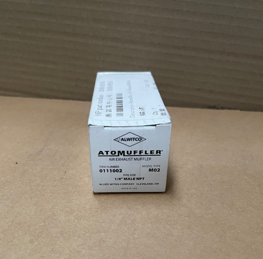 Alwitco – 0111002 M02 – 1/4″ Air Exhaust Muffler / Pneumatic Silencer