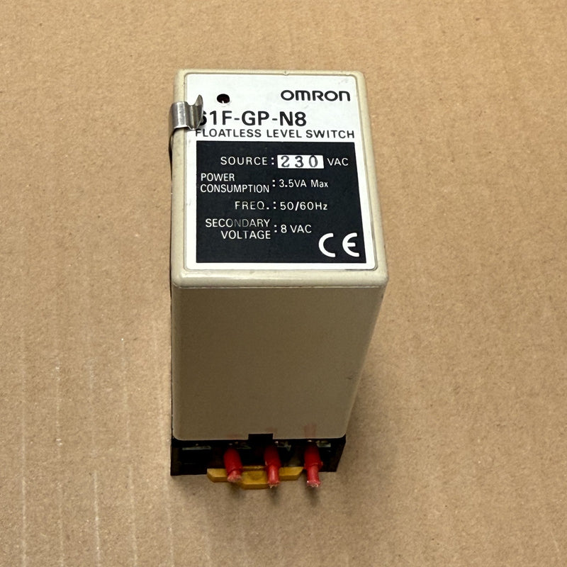 Omron – 61F-GP-N8 – Floatless Level Switch  220VAC