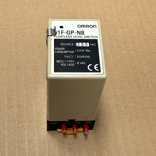 Omron – 61F-GP-N8 – Floatless Level Switch  220VAC
