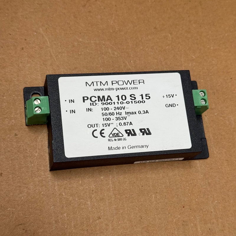 MTM Power – PCMA 10 S15 – 15V DC Power Supply Module