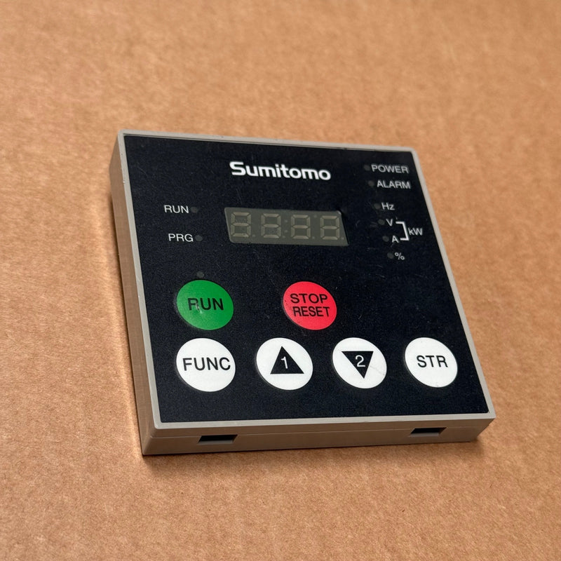 Sumitomo VFD Remote Keypad Operator Panel | RUN/STOP | Digital Drive Interface