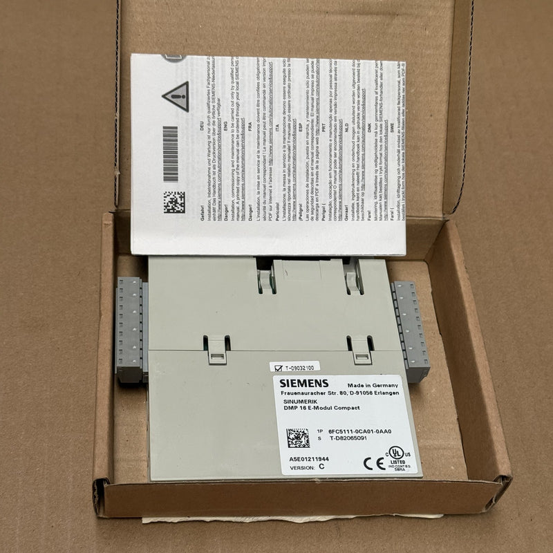 Siemens – 6FC5111-0CA01-0AA0 – Sinumerik DMP 16 E-Modul Compact