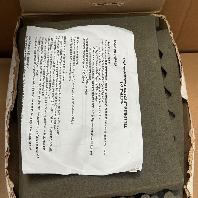 SKF – CAEP 6-2P – Linear Actuators AB Control Lifting Motor