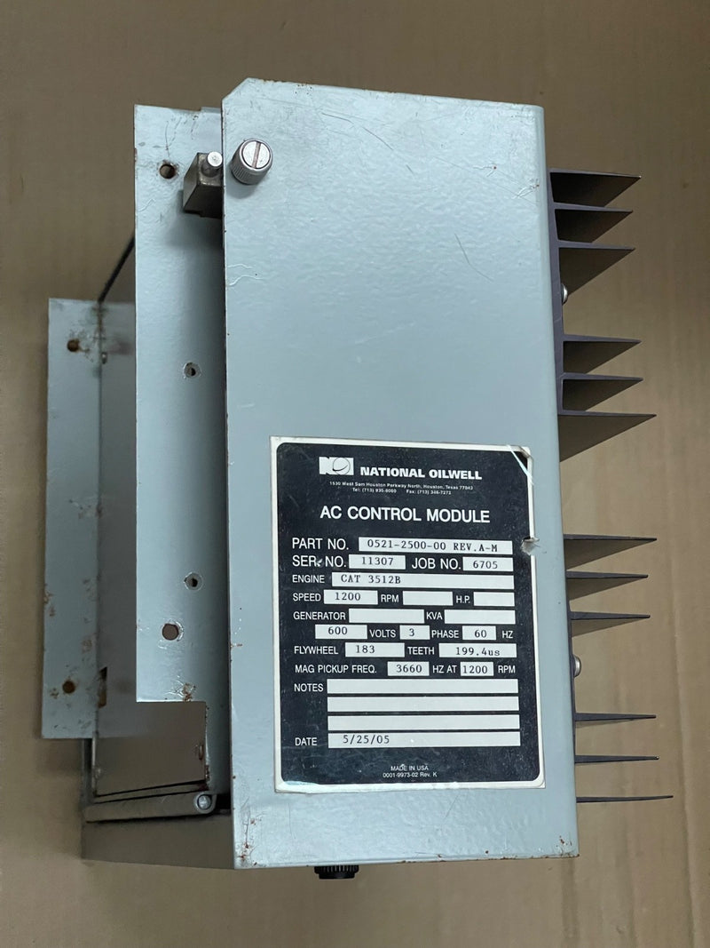 National Oilwell Varco – 0521‑2500‑00 Rev A‑M – AC Drive Control Module