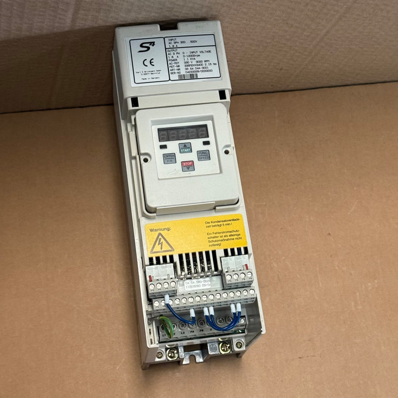 KEB – 33.S4.D4A-3001 – COMBIVERT S4 Servo Drive / Servo Amplifier