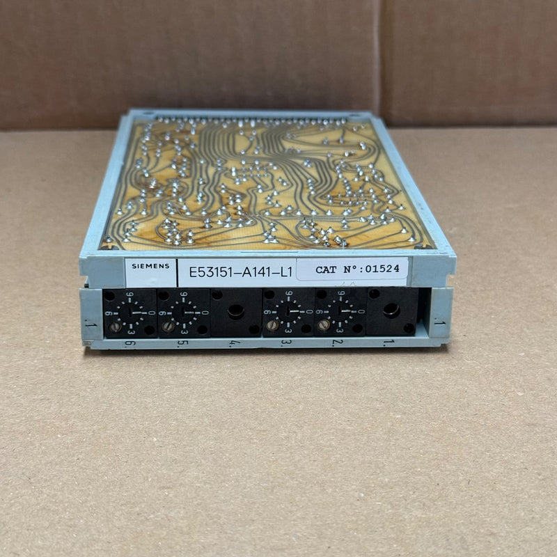 Siemens – E53151-A141-L1 – Printed Circuit Board (PCB) Card
