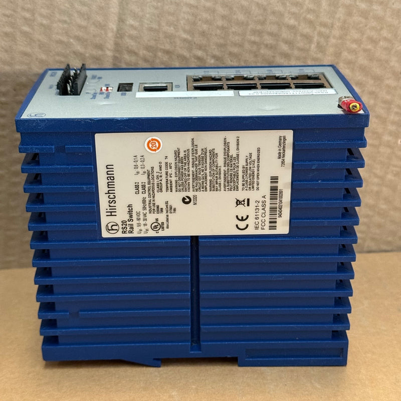 Hirschmann – RS20-0800T1T1SDAEHH02.0.03 – Managed Industrial Ethernet Switch