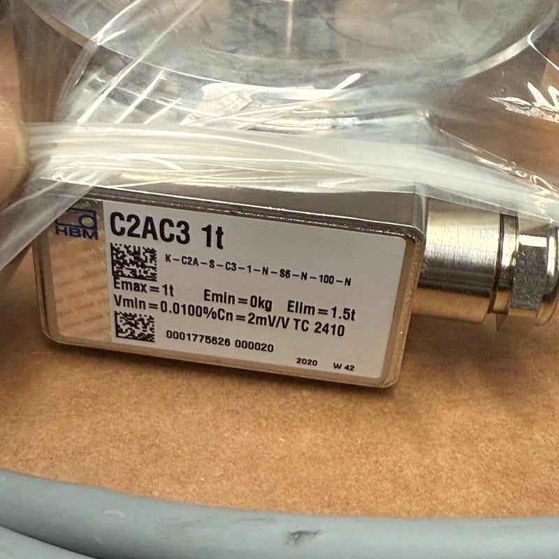 HBM – C2AC3 1T / K-C2A-S-C3-1-N-S6-N-100-N – Single Point Load Cell 1 Ton