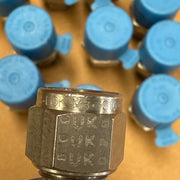 1PCs Parker – M8MSC1/2R-316 – 8mm to 1/2" BSPP Connector