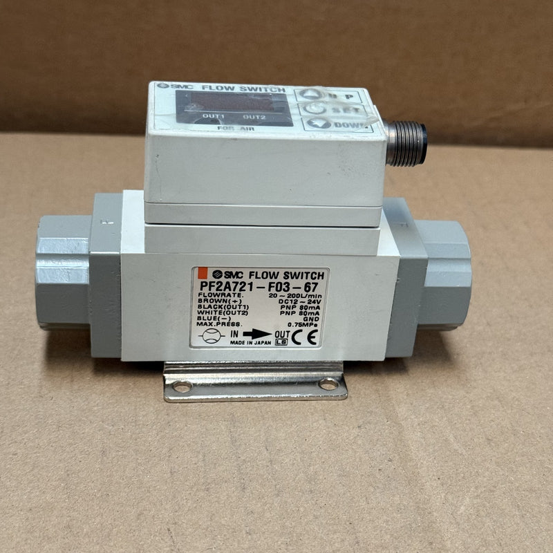 SMC – PF2A721-F03-67 – Digital flow switch with display