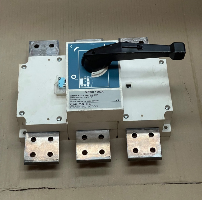 Socomec – SIRCO 1600A – Manual Load Break Switch / Isolator
