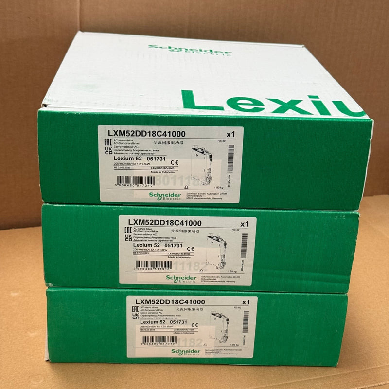 Schneider Electric – LXM52DD18C41000 – Lexium 52 PacDrive 3 Single Servo Drive