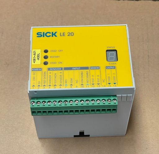 SICK – LE20‑2611 – Safety Switching Amplifier / Safety Relay (6020340)