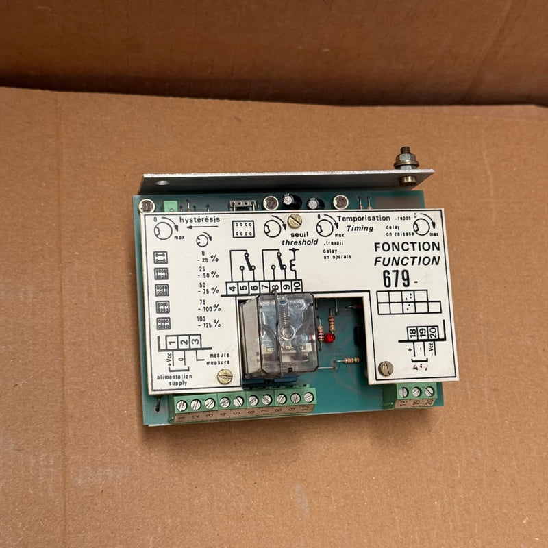 AEES – 679 – Timing Threshold Control Relay Module