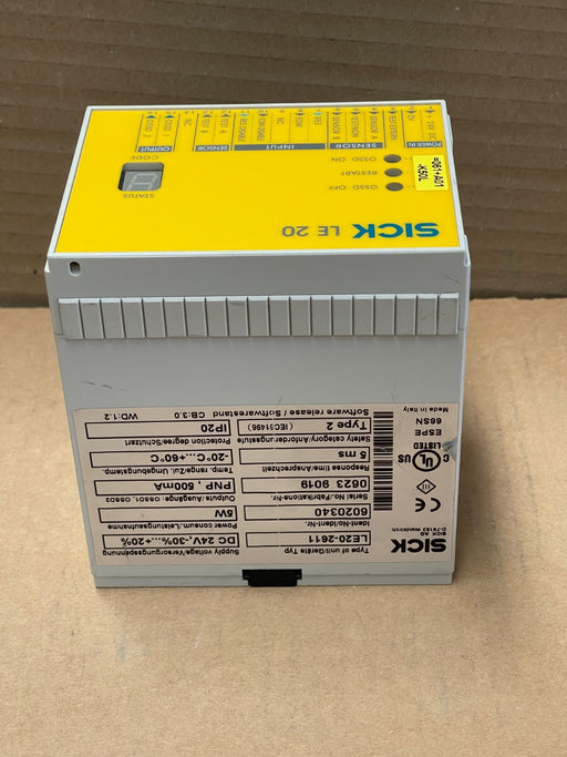 SICK – LE20‑2611 – Safety Switching Amplifier / Safety Relay (6020340)