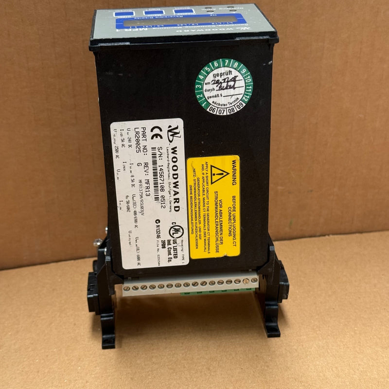 Woodward – LR20025 – Multifunction Relay REV: G