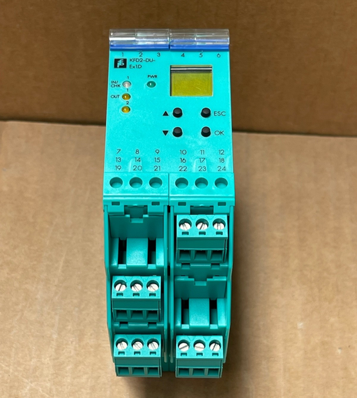 Pepperl+Fuchs – KFD2‑DU‑Ex1.D (188366) – 1‑Channel Intrinsically Safe Timer