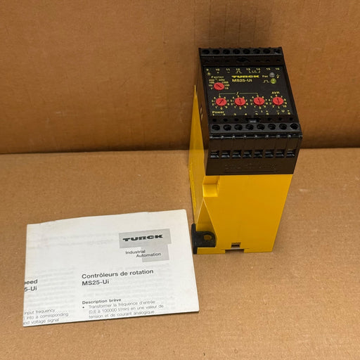 Turck – MS25-Ui – Rotational Speed Monitor / Frequency-to-Analog Converter
