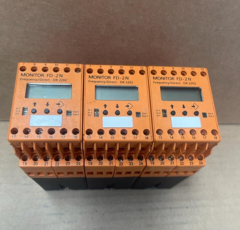 IFM - DR2202 - Monitor FD-2N Frequency/Direct