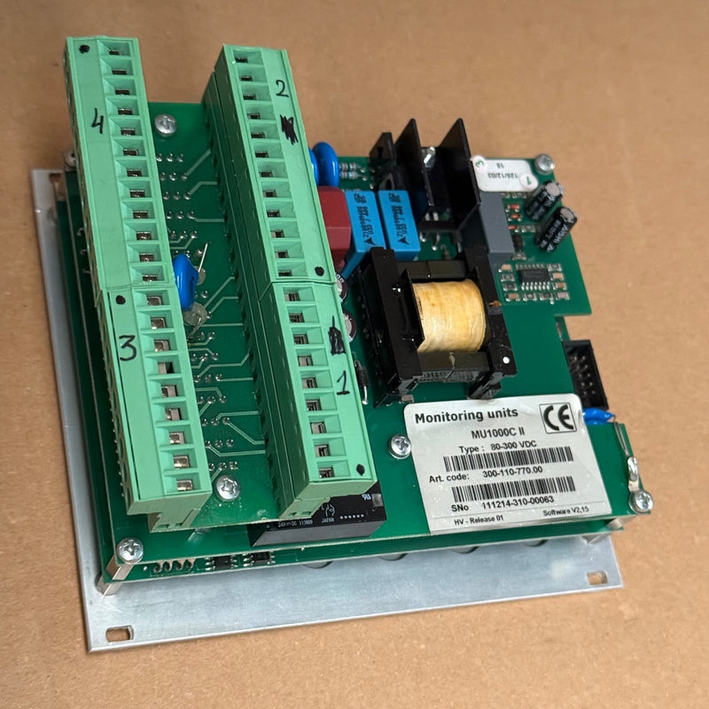 Monitoring Unit – MU1000C II / 300-110-770.00 – Display & Control Module