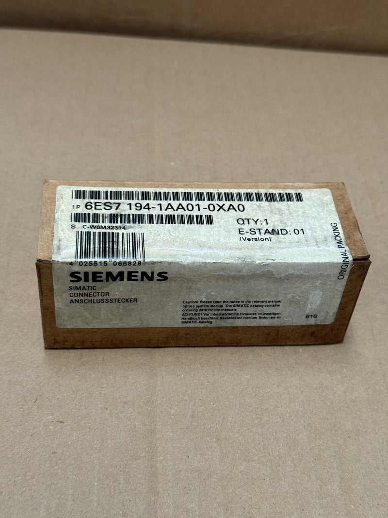 Siemens – 6ES7194-1AA01-0XA0 – SIMATIC Connector Plug