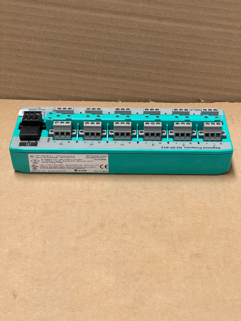 PEPPERL+FUCHS – R2‑SP‑N12 – Segment Protector DIN‑Rail Fieldbus Coupler
