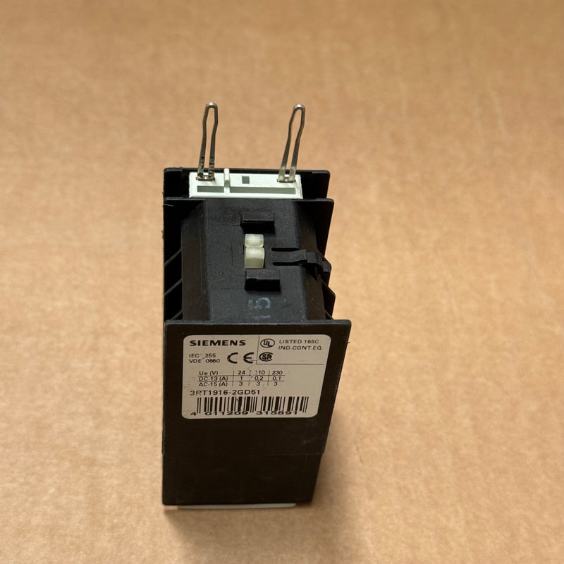 Siemens – 3RT1916-2GD51 – SIRIUS Auxiliary Switch Block 2NO+2NC