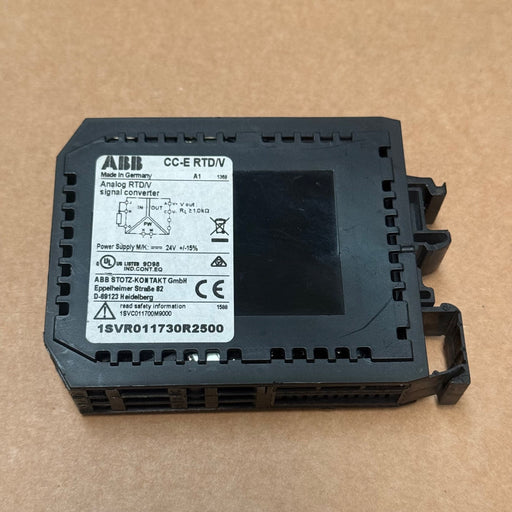 ABB – 1SVR011730R2500 (CC‑E RTD/V) – DIN‑Rail RTD Temperature‑to‑Voltage