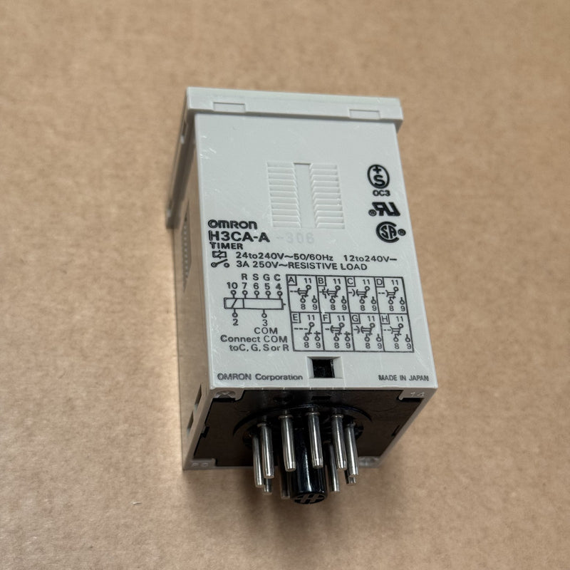 Omron – H3CA-A – Timer Relay, 0.01 s to 9990 hr