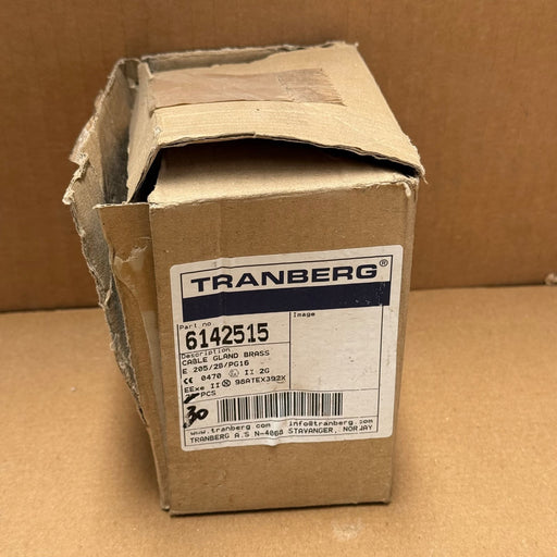 Tranberg – 6142515 – E205/2B PG16 Brass Ex Cable Gland