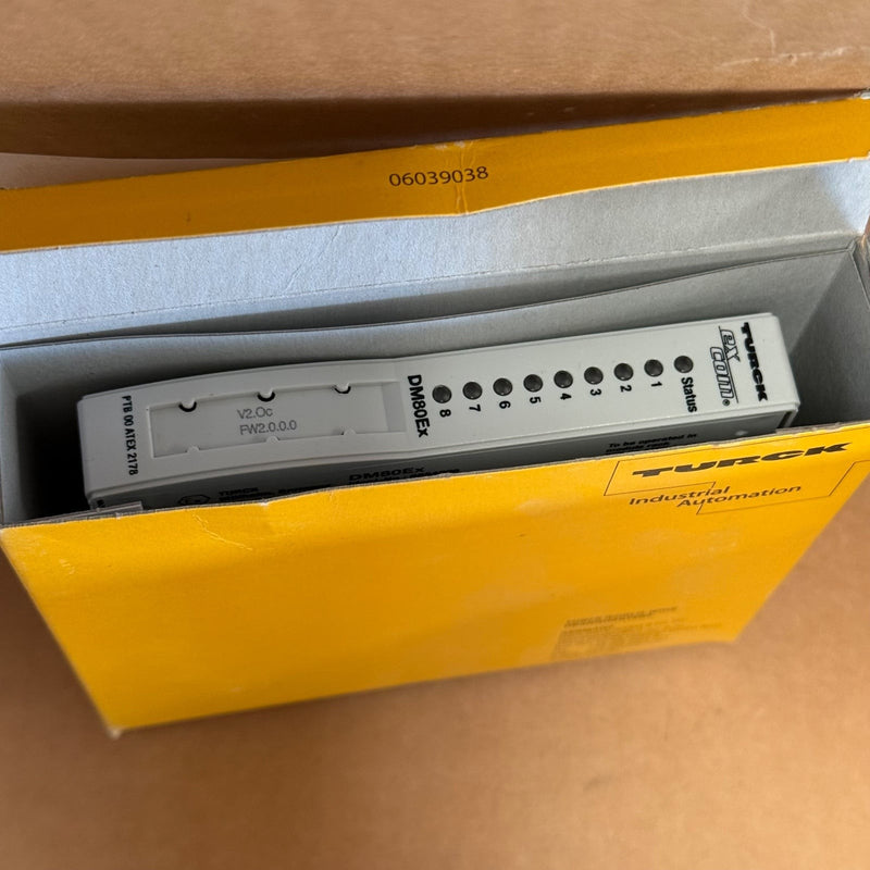 Turck – DM80EX (6884006) – Excom I/O 8-Channel Digital Input/Output Module