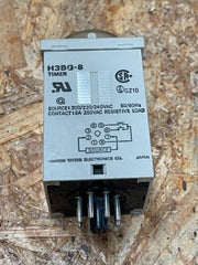 Omron – H3BG‑8 (H3BG‑N8/H3BG‑8H) – Star–Delta Timer Relay, 100‑120 VAC, 5 A