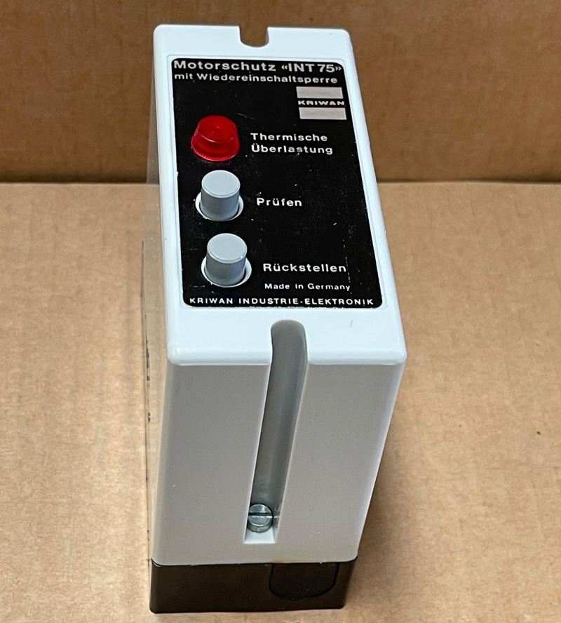 KRIWAN INT75 Motor Protection Relay | Thermal Overload PTC Sensor 220V