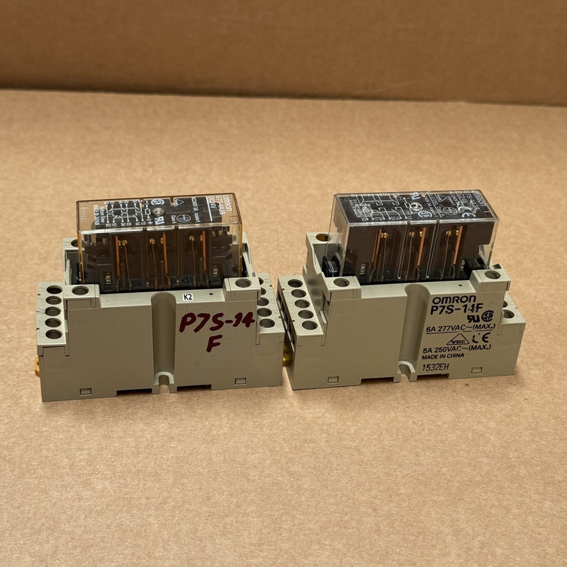 2PCS Omron – G7S-4A2B – E Safety Relay 24V 10A