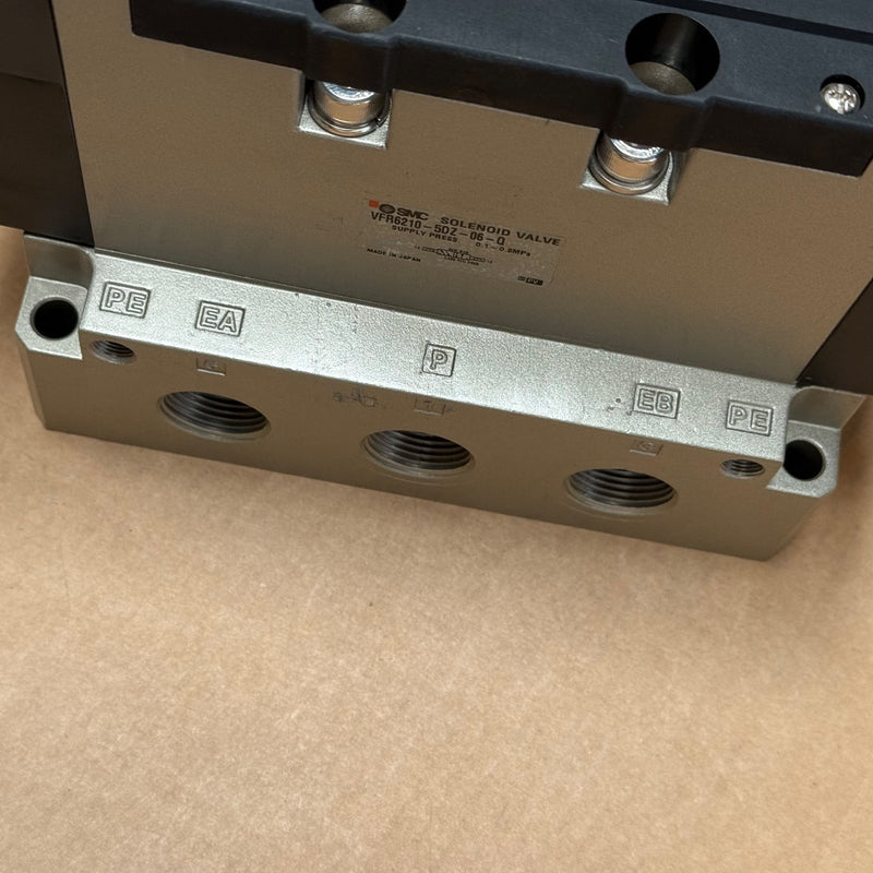 SMC – VFR6210-5DZ-06-Q – 5 Port Pilot Solenoid Valve