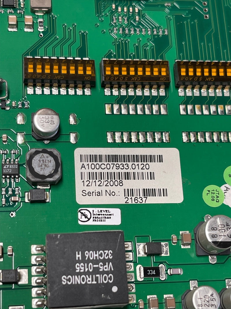 STENTOFON ZENITEL – A100C07933.0120 – ATLB‑12 Subscriber Line PCB Board