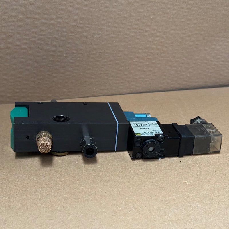 MAC Valves – 130B-611JM – 100 Series 3/2-Way Solenoid Poppet Valve (24VDC, 8.5W)