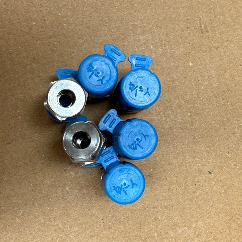 3PCs Parker – M6MSC1/4R-316 – BSPP Male Connector