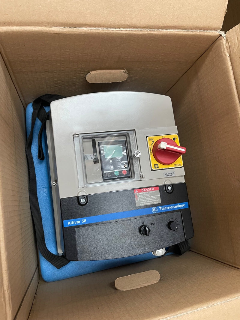 Telemecanique – ATV58EU18N4 – Altivar 58 VFD Drive 1.8 kW / 2.5 HP 3‑Phase