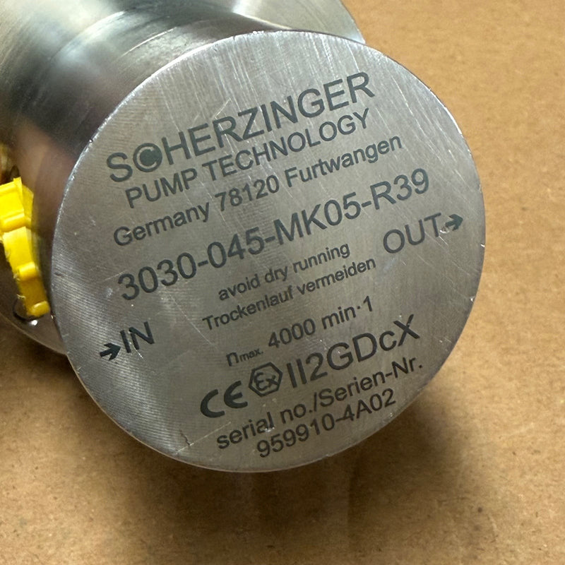 Scherzinger – 3030-045-MK05-R39 – Stainless Steel Gear Pump
